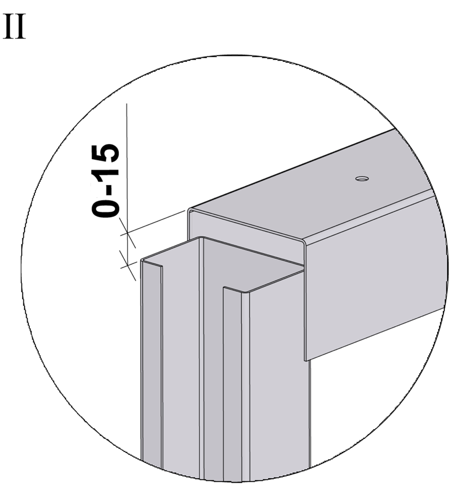 Gyproc GD förstärkningsregel c 450 mm Montering av profiler och