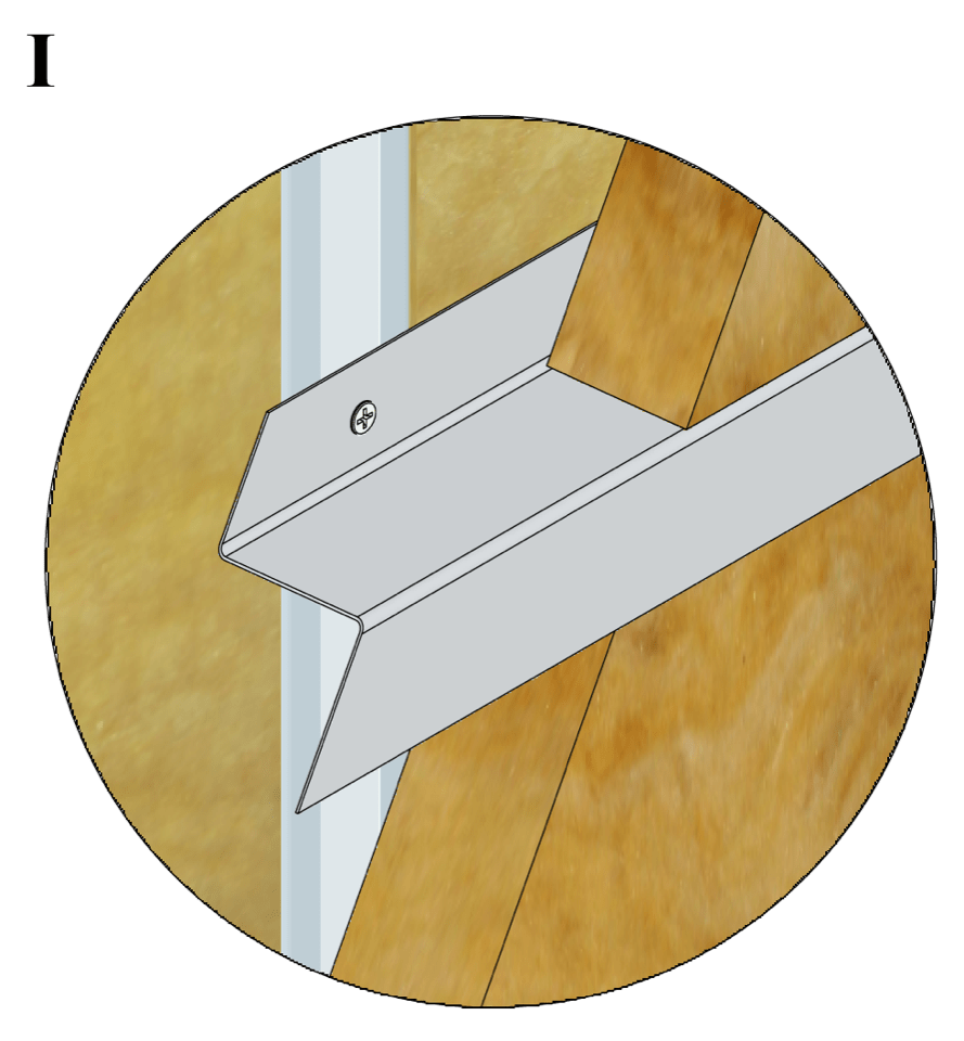 Montering av inre isolering