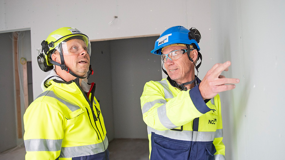 Anders Fredriksson och Jan Domander, NCC
