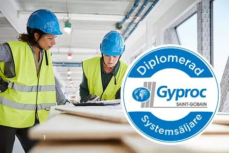 Diplomerad Gyproc Systemsäljare