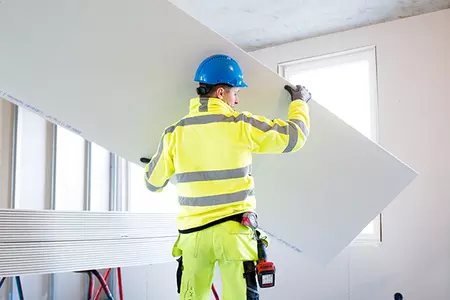 Bygga lätta innerväggar med Gyproc gipsskivor