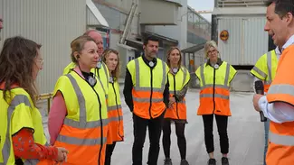 Franska techföretag inspireras av Bålsta