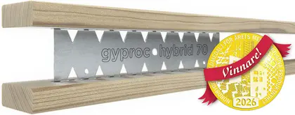 Gyproc Hybridregel - vinnare av till Nordbyggs innovationspris 2026