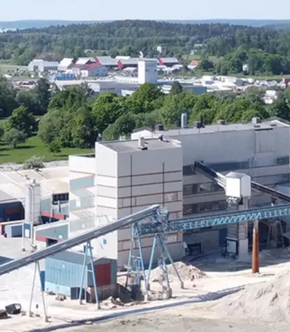 Gyprocs fabrik i Bålsta