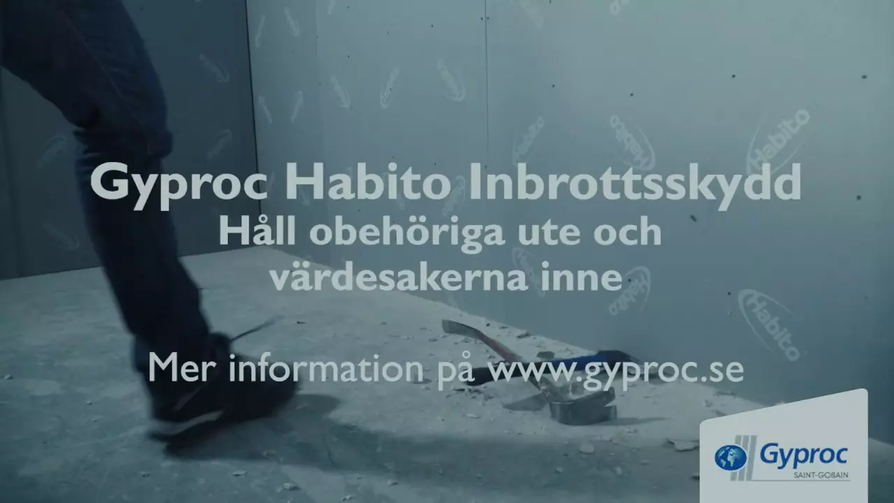 Gyproc Habito inbrottskydd thumbnail
