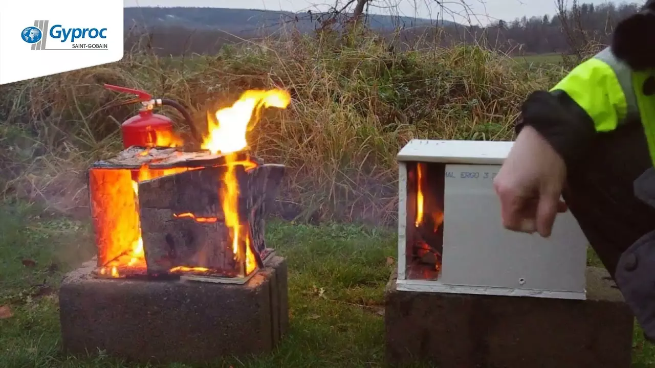Skillnad vid brand - gipsskivor vs träskivor thumbnail